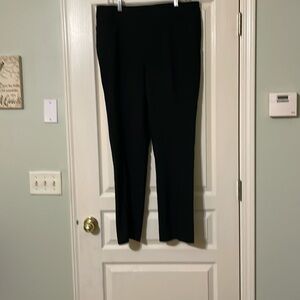 Chicos black dress slacks size 14R (2.5) Rayon, nylon spandex